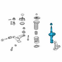 OEM Toyota Prius V Strut Diagram - 48510-80626