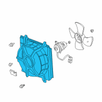 OEM Honda CR-V Shroud Diagram - 19015-P3F-004