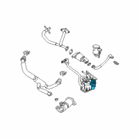 OEM 1998 Dodge Intrepid Pump-Leak Detection Diagram - 4891418AC