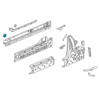 OEM 2017 Buick Cascada Lift Gate Plug Diagram - 90242083