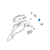 OEM 2020 Nissan Armada Switch Assy-Door Diagram - 25140-1AA0B