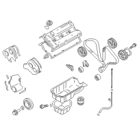 OEM Kia Sedona Gasket-Timing Belt Cover Diagram - 2136339501