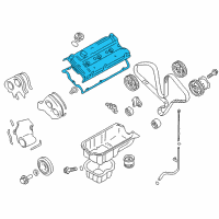 OEM 2004 Kia Amanti Cover Assembly-Rocker LH Diagram - 2241039012