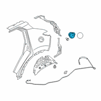 OEM 2020 Nissan Kicks Base FILLR Lid Diagram - 78120-5RB0A