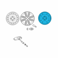 OEM 1994 Toyota Corolla Wheel Diagram - 42611-1A020