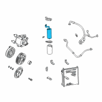 OEM Ford Excursion Dehydrator Diagram - 6C3Z-19C836-B