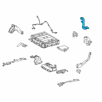 OEM 2012 Toyota Prius Plug-In Vent Hose Diagram - G9290-47020