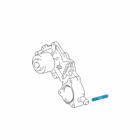 OEM 2001 Toyota Tundra Water Pump Assembly Stud Diagram - 90116-08270