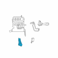 OEM Lexus RX330 Sensor, Laser Radar Diagram - 88210-48023