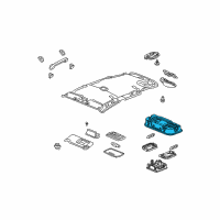 OEM 2011 Honda Fit Base (Clear Gray) Diagram - 34404-SNA-A21ZD