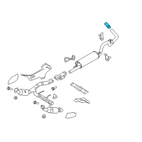 OEM Ford Extension Diagram - AL3Z-5202-A