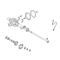 OEM Ford Ranger Vent Diagram - BC3Z-4022-A