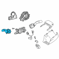 OEM 2019 Toyota Camry Headlamp Switch Diagram - 84329-06010