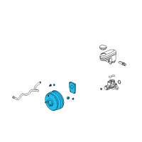 OEM 2005 Saturn Vue Power Booster Diagram - 15214486