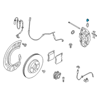 OEM Toyota GR Supra Cap Diagram - 31478-WAA01