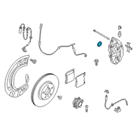 OEM Toyota GR Supra Caliper Seal Kit Diagram - 47741-WAA01