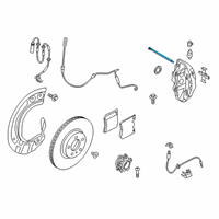 OEM 2022 Toyota GR Supra Guide Pin Diagram - 47735-WAA01