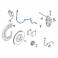 OEM Toyota Wear Sensor Diagram - 47770-WAA02