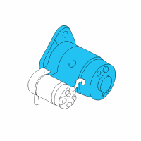 OEM 2001 Nissan Xterra Motor Assembly-Starter REMAN Diagram - 2330M-4S103RW