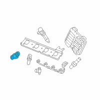 OEM 2006 Buick Lucerne Camshaft Sensor Diagram - 12601098