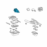 OEM 2019 Toyota Camry Seat Heat Switch Diagram - 84752-06070