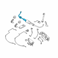 OEM 2007 BMW 525i Active Stabilizer Bar Diagram - 37-11-6-780-013