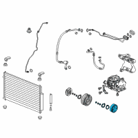 OEM 2015 Acura RLX Stator Set Diagram - 38924-RJA-A01