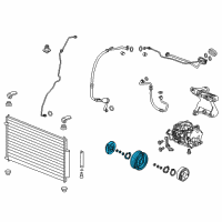 OEM 2018 Acura RLX Clutch Set Diagram - 38900-R9P-A01