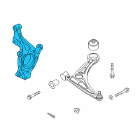 OEM 2020 Kia Optima Knuckle-Front Axle, R Diagram - 51711E6101