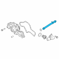 OEM Lincoln MKT Inlet Tube Diagram - DG1Z-8A505-B