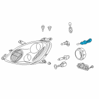 OEM 2004 Lexus SC430 Cord, Headlamp Diagram - 81125-24110