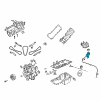 OEM 2007 Jeep Grand Cherokee Valve-Oil Fill Diagram - 53020891AE