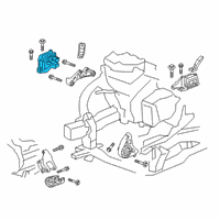 OEM 2019 GMC Acadia Side Mount Diagram - 84499831