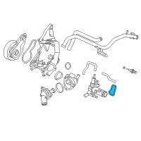 OEM Honda Civic Seal, Water Outlet Diagram - 19352-PNA-000