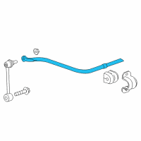 OEM Cadillac Stabilizer Bar Diagram - 22860851