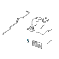 OEM 2003 Chrysler Town & Country Line-A/C Diagram - 5066505AA