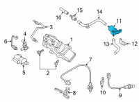 OEM Kia K900 Purge Control Valve Diagram - 289103L270