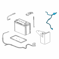 OEM 2001 Acura Integra Cable Assembly, Starter Diagram - 32410-ST7-A22