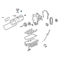 OEM 2008 Pontiac Grand Prix Valve, Pcv Diagram - 25043843