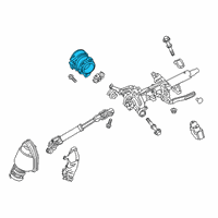 OEM 2022 Toyota Corolla Motor Diagram - 89650-12M00