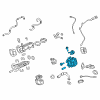 OEM 2014 Ford F-350 Super Duty Control Valve Diagram - DC3Z-9U433-A