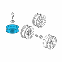 OEM 2011 Honda Accord Disk, Wheel (16X4T) (Cmc/Cla) Diagram - 42700-TA5-A51