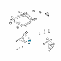 OEM Cadillac Catera Stud Kit, Front Lower Control Arm Ball Diagram - 90542995