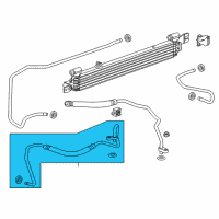 OEM 2017 Chevrolet Impala Inlet Hose Diagram - 22908800