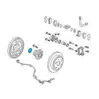 OEM 2015 Honda Odyssey O-Ring (78.6X2.4) Diagram - 91352-TK8-A01