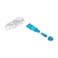 OEM 2022 BMW M850i xDrive TPMS Service Kits Diagram - 36406874842