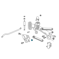 OEM 2018 Ram 3500 Nut-Hex FLANGE Lock Diagram - 6513357AA