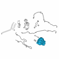 OEM 2010 Hyundai Santa Fe Pump Assembly-Power Steering Oil Diagram - 57100-1U000