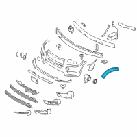 OEM 2016 BMW X5 Side-Marker Rear Reflector, Left Diagram - 63-14-7-290-093