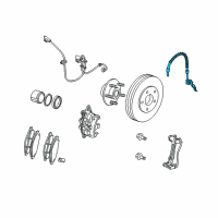 OEM 2018 Dodge Journey Line-Brake Diagram - 68171892AB